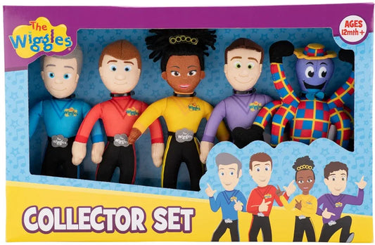 The Wiggles 5-Piece Mini Plush Collector Set. (New). SKU:BXL-804