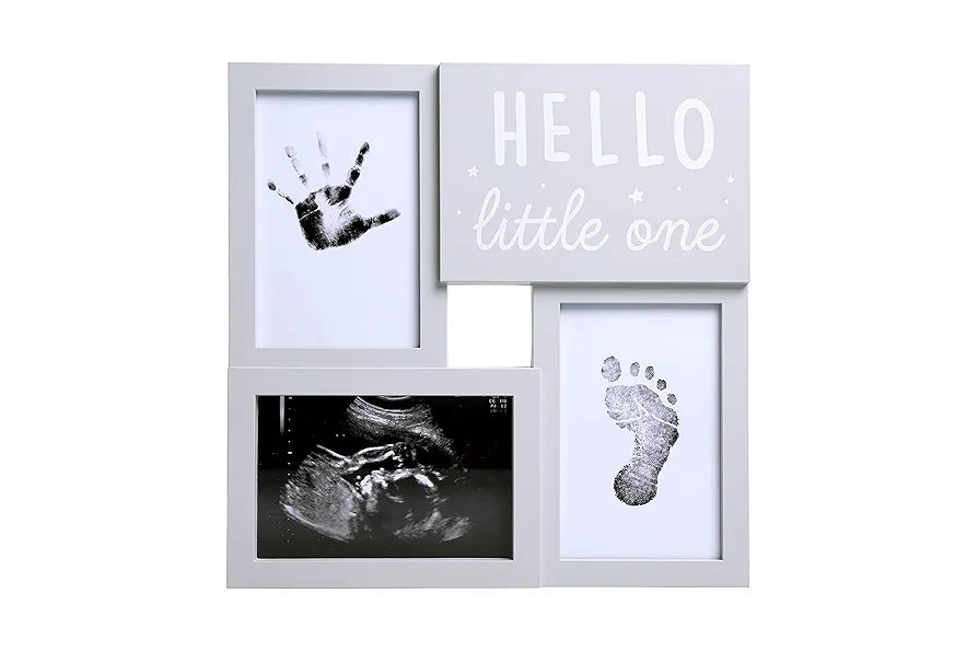 Kate & Milo Babyprints Sonogram Hello Little One Collage Frame.