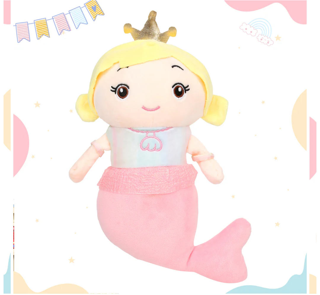 Little Ginnie Mermaid Soft Doll for Kids.