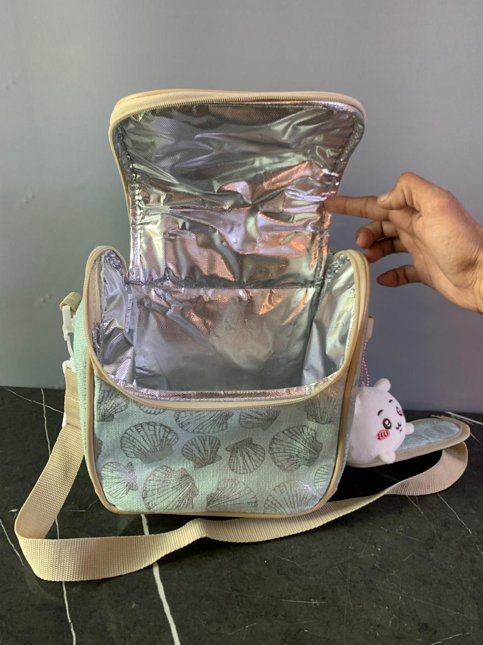 Natural Elements Contemporary Insulated Cooler Lunch Tote Bag. SKU:BXL-804