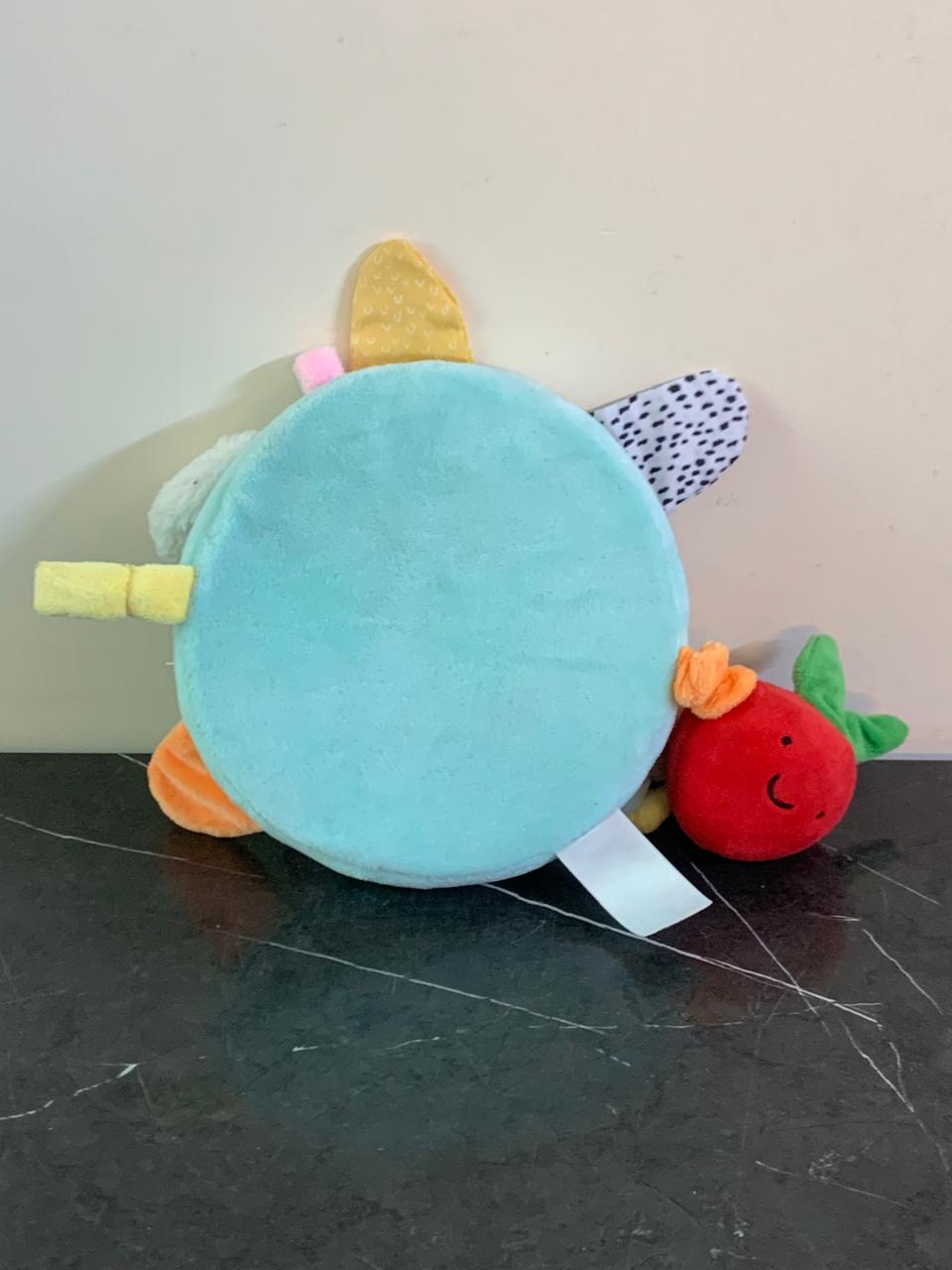 Cuddly Rainbow Round Activity Toy. SKU:BXL-052