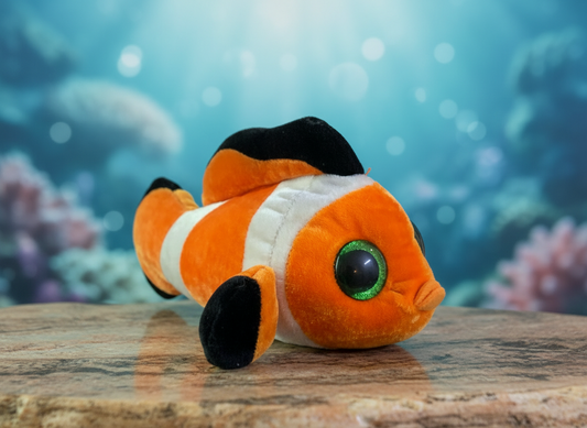 Wild Republic Clownfish Plush Toy. SKU:BXL-114
