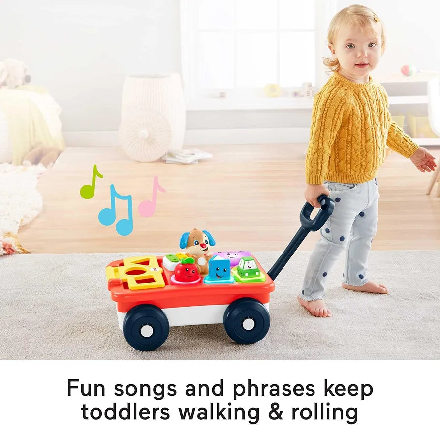 Fisher-price Laugh & Learn Pull & Play Learning Wagon. (Without shapes)(Rs 500 advance) SKU:BXL-804