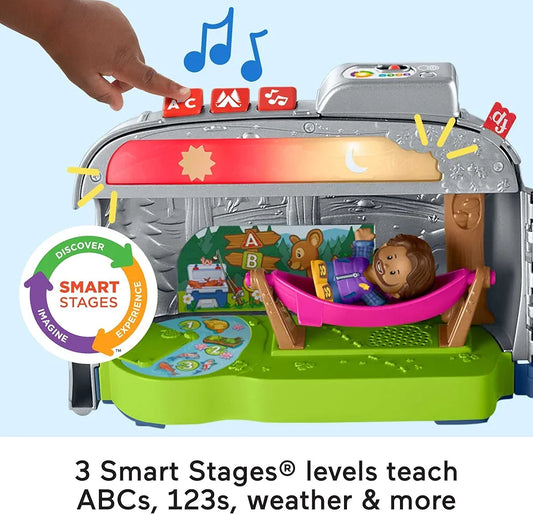 Fisher-Price Little People Light-Up Learning Camper. SKU:BXL-118