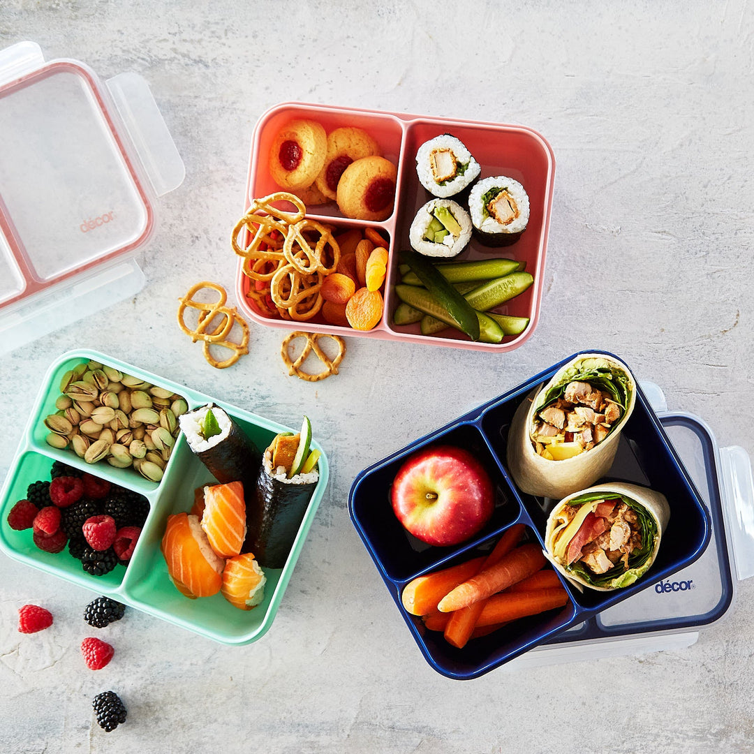 Decor Go Bento Box Triple Split.