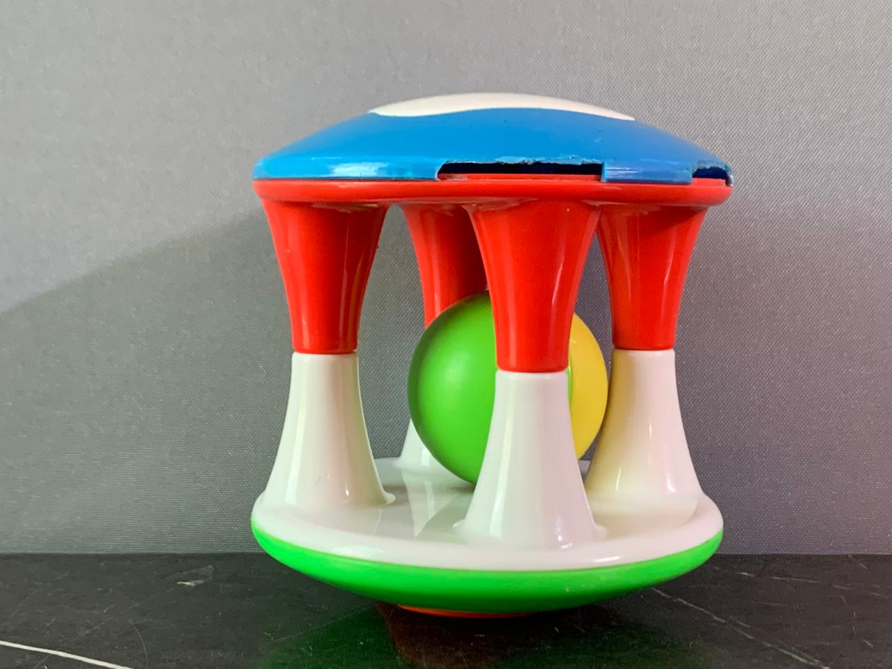 Baby Rattle Roller Toy. (Slightly damaged)