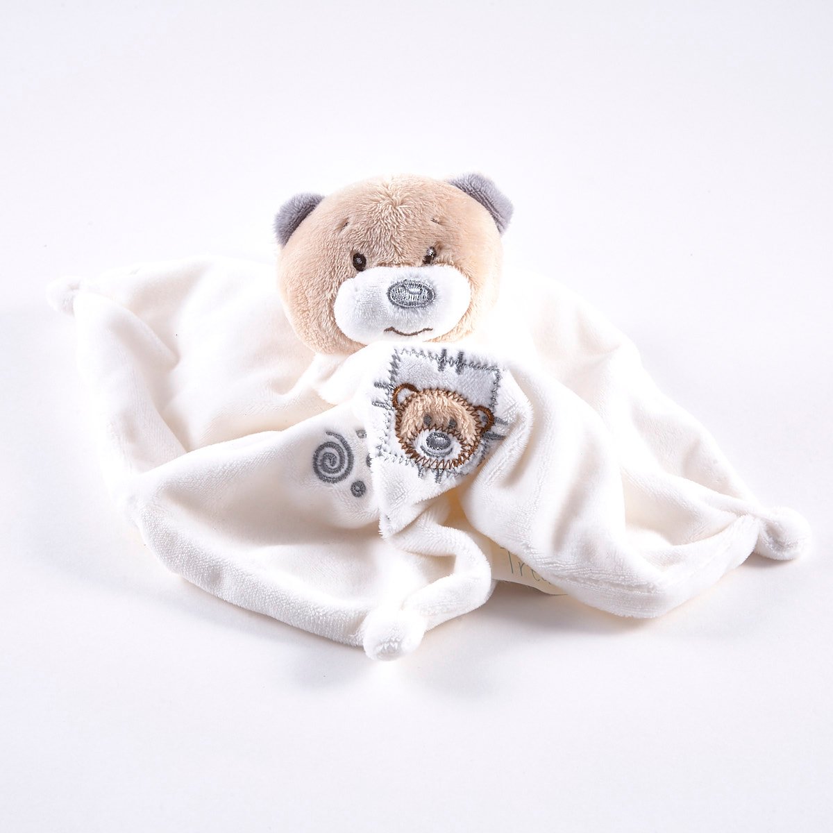 Tiny Treasures Plush Baby Comforter. SKU:BXL-098