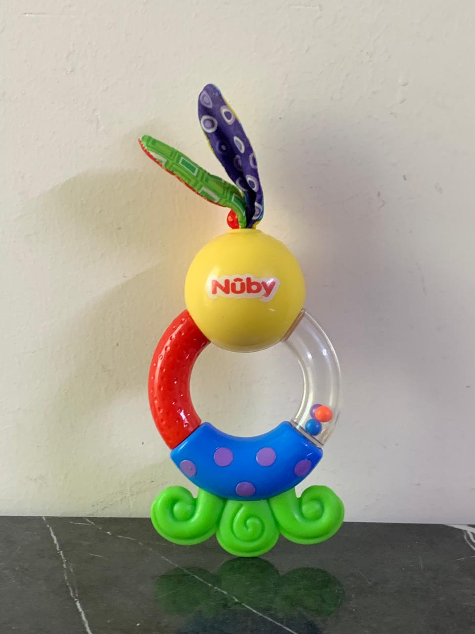 Nuby Wacky Teething Ring. SKU:BXL-116