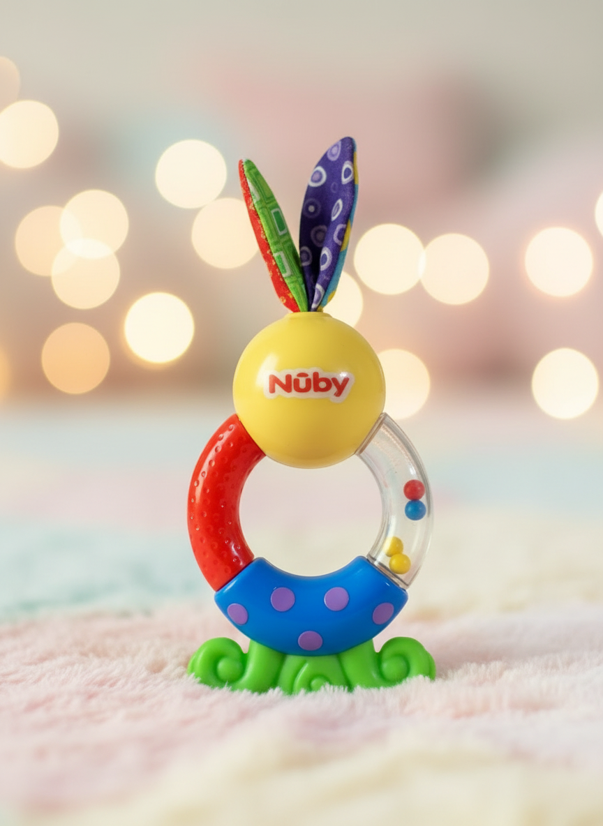 Nuby Wacky Teething Ring. SKU:BXL-116