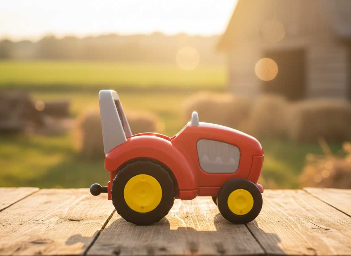 Playmobil 1.2.3 Tractor. SKU:BXL-086