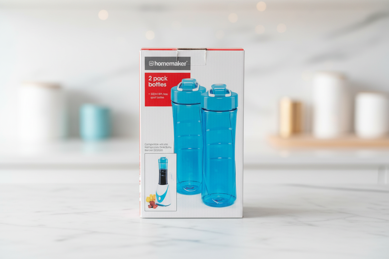 Homemaker Sport Bottles. (Pack of 2) SKU:BXL-804 (New)