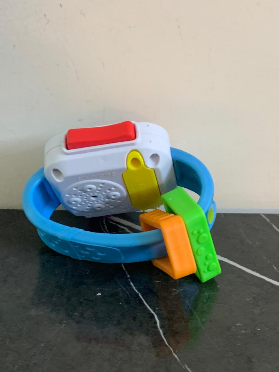 Fisher-Price Laugh & Learn Time to Learn Smartwatch. (Battery need replacement) SKU:BXL-104