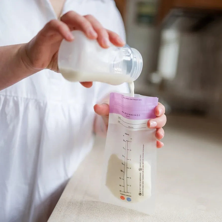 New Beginnings Breast Milk Storage Bags x 25. SKU:BXL-024 (new)