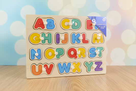 Somersault Wooden ABC Puzzle Board. SKU:BXL-066 (new)