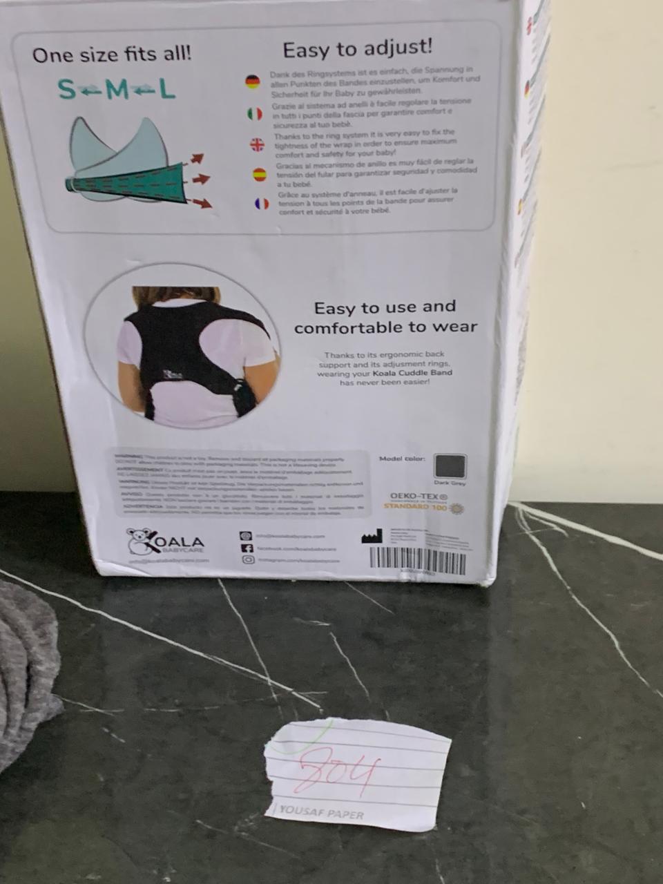 Koala Babycare Cuddle Band 2. SKU:BXL-804