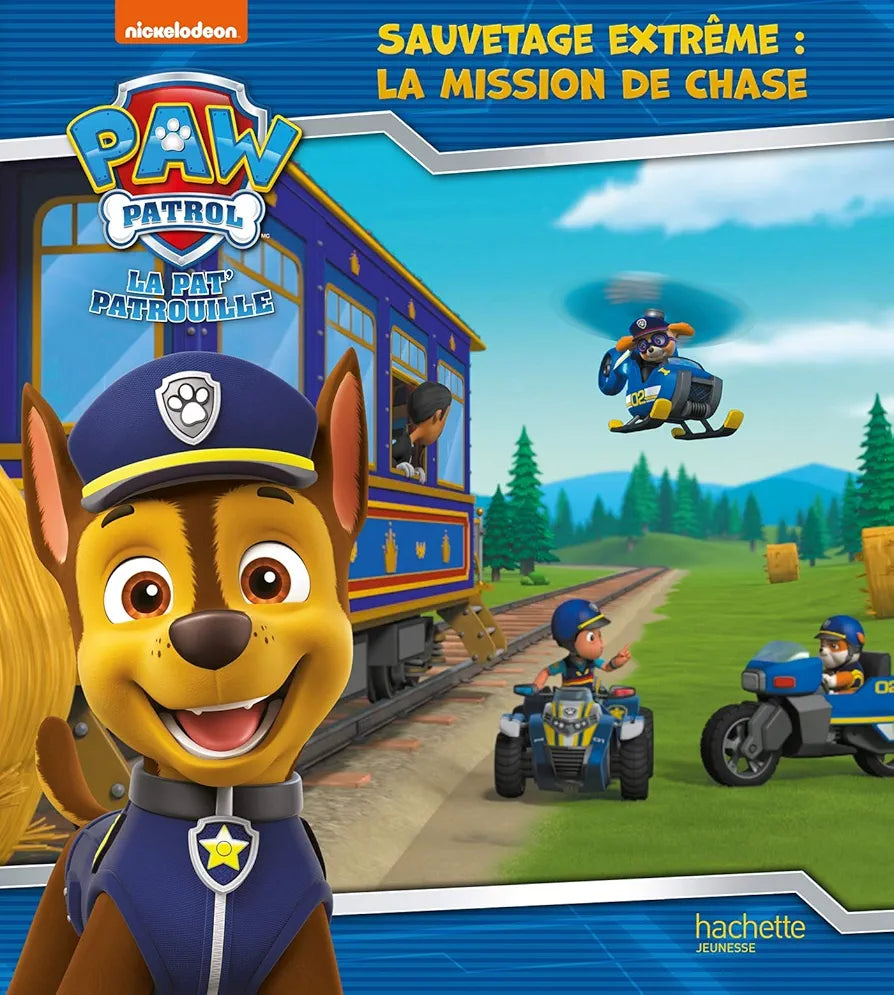 La Pat'Patrouille - Sauvetage Extrême : la mission de Chase Book. (Not in English) SKU:BXL-117