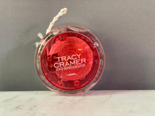 Translucent Yo-Yo (Tracy Cramer Campaign Edition).(Rs 150 advance)