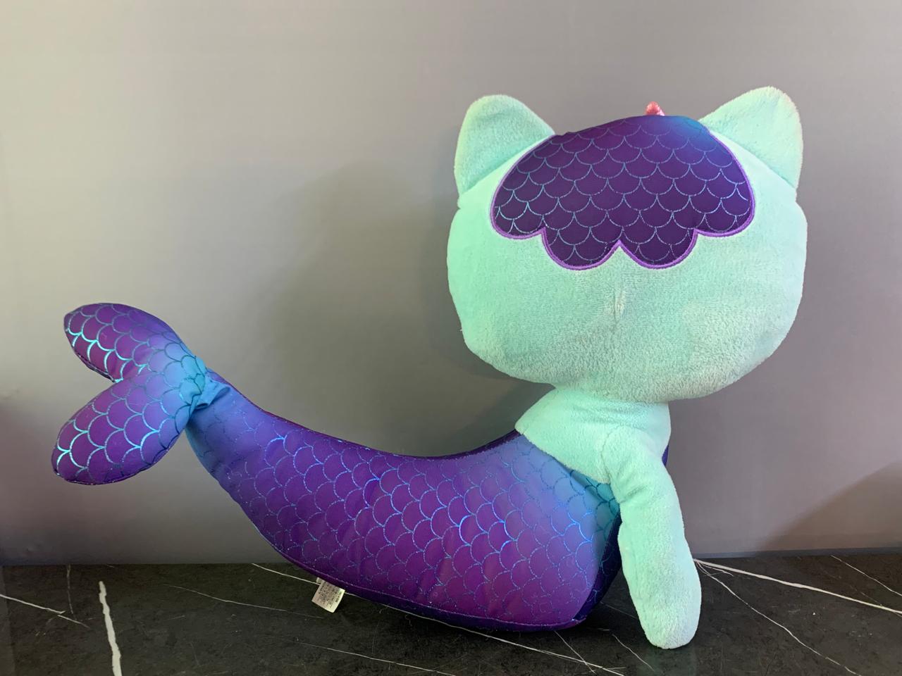 Gabby’s Dollhouse, Mercat Jumbo Plush Toy. SKU:BXL-804