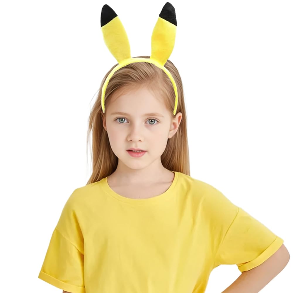 Pikachu Ears Headband. SKU:BXL-102