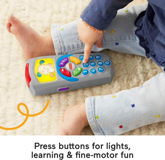 Fisher-Price Baby Learning Toy Laugh & Learn Puppy’s Remote. SKU:BXL-025