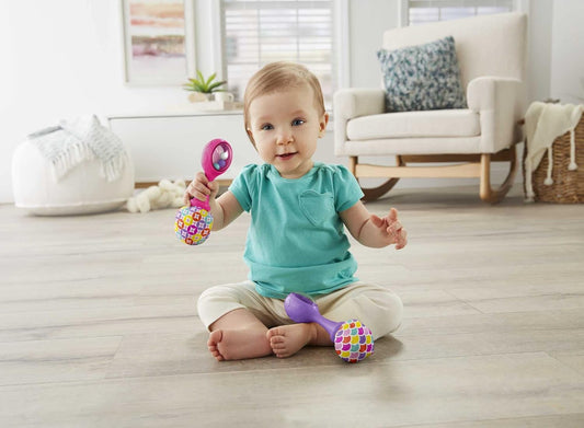 Fisher-Price Lion Rattle/Mirror Activity Toy