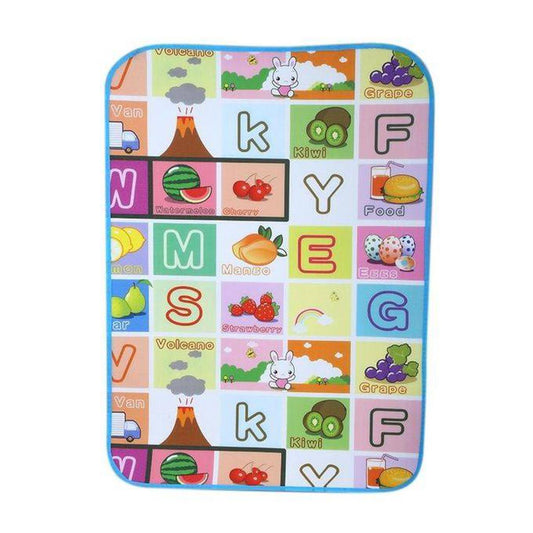 Double-Sided Educational Play Mat