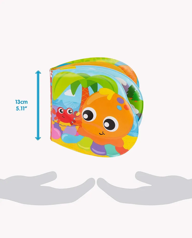 Playgro - Splashing Fun Friends Bath Book with Squeaker