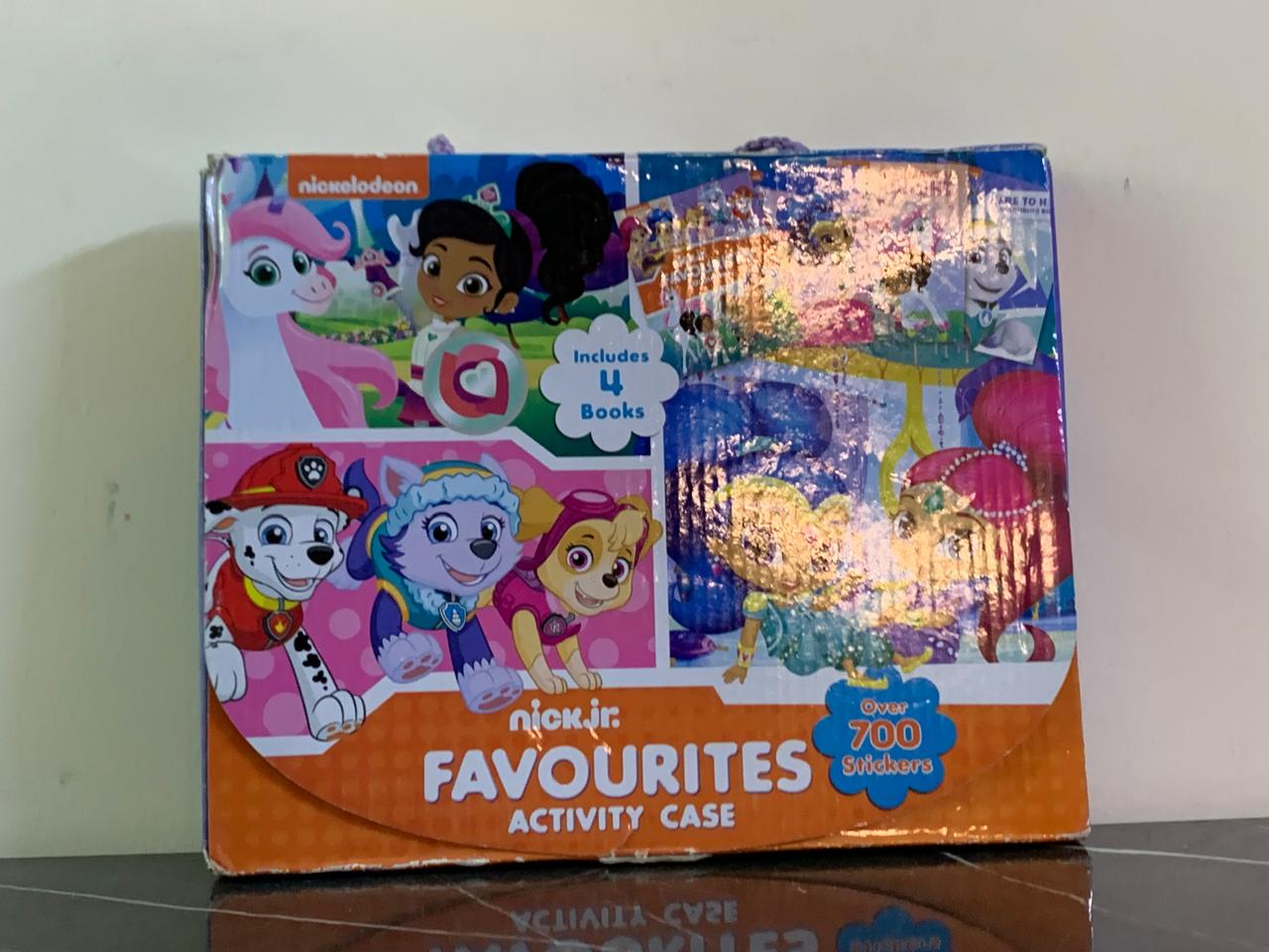 Nickelodeon Nick Jr. Favourites Activity Case. (4 books) SKU:BXL-112