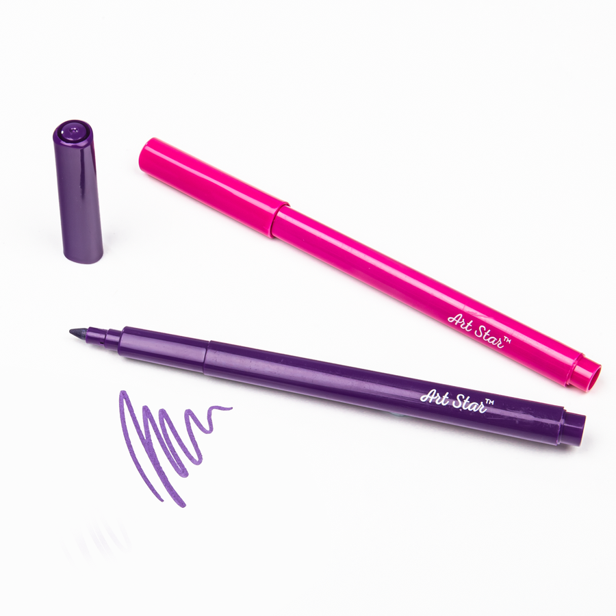 Art Star Washable Triangular Markers.