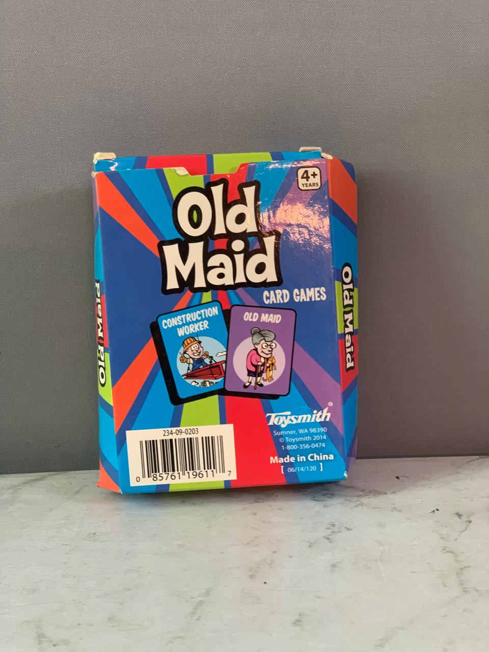 Toysmith Old Maid Classic Card Games. (52 cards)(Rs 150 advance)