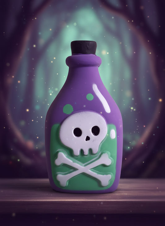 Poison Bottle Squeaky Toy. SKU:BXL-121