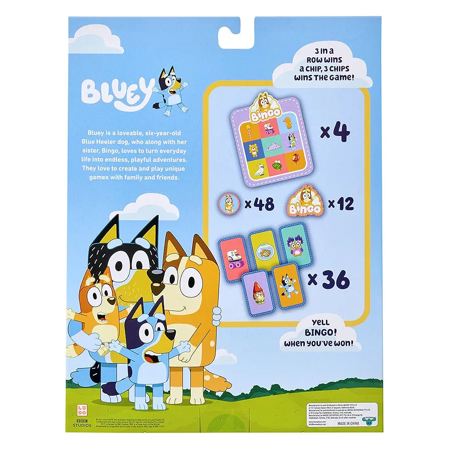 Bluey Bingo's Bingo Card Game. (95 out of 100 cards available)
