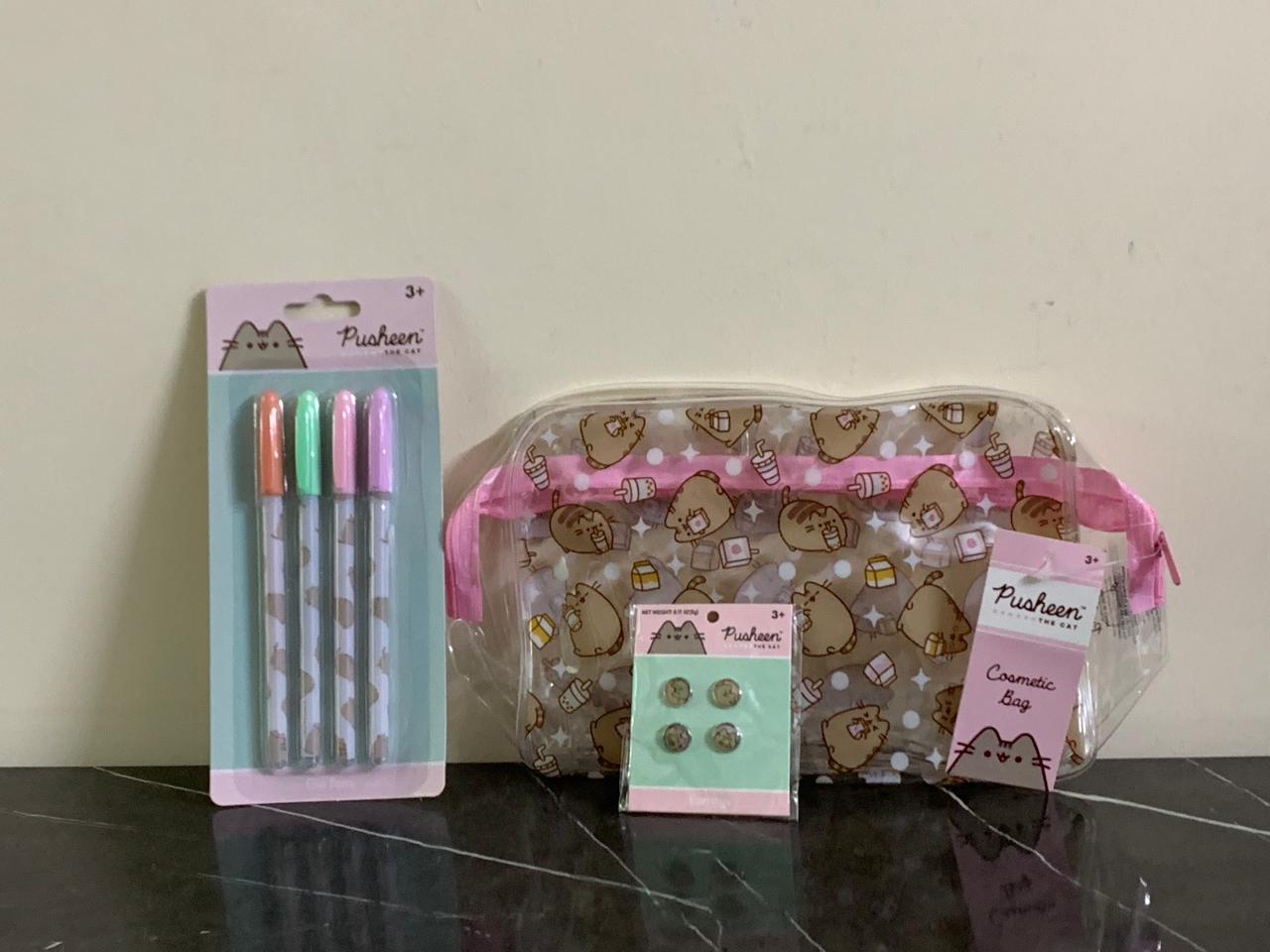 Pusheen Stationery Set. (New) SKU:BXL-120