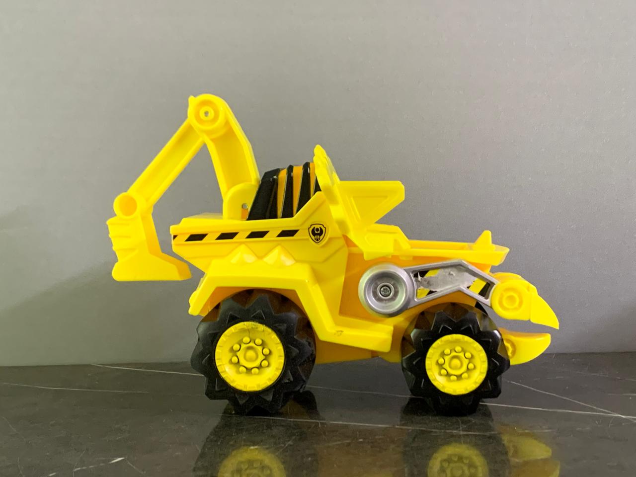 PAW Patrol Dino Rescue Rubble Deluxe Vehicle. SKU:BXL-050