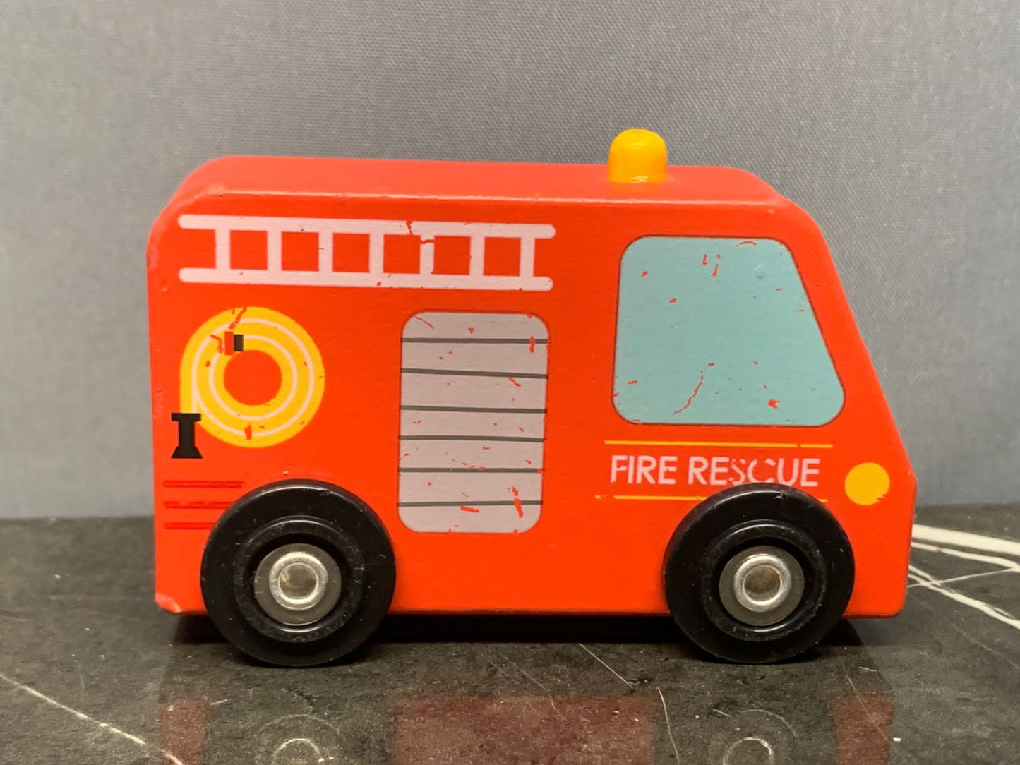 Fisher-Price Wooden Fire Truck. (9/10 condition)