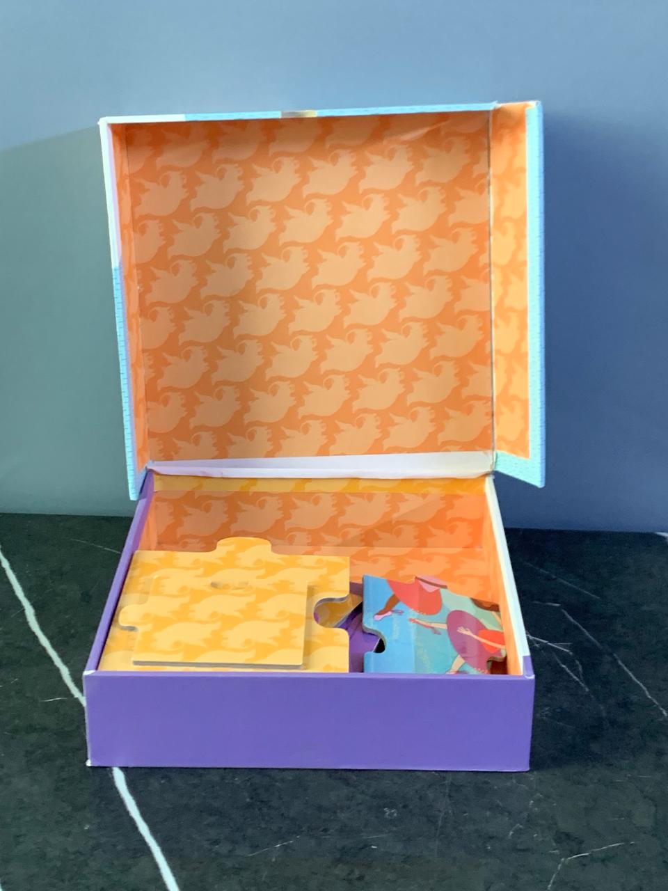 Glottogon Ballet Puzzle Trio Set. (19 pieces) SKU:BXL-804 (box slightly damaged)