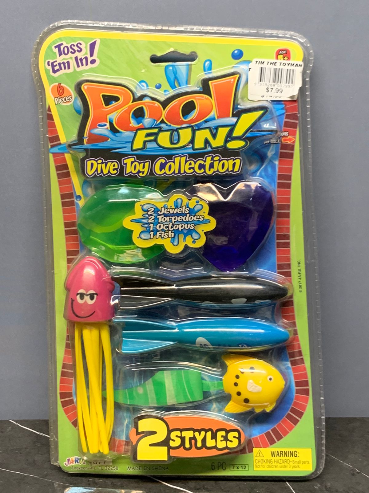 Toss Em In "Pool Fun! Dive Toy Collection"