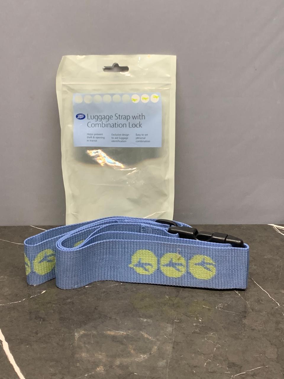 Boots Luggage Strap with Combination Lock. SKU:BXL-023