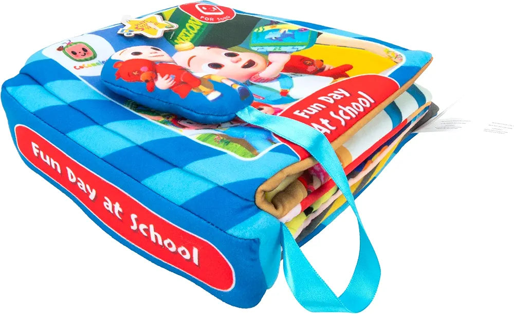 Cocomelon Nursery Rhyme Singing Time Plush Book. (Music is working on 2 pages) SKU:BXL-059