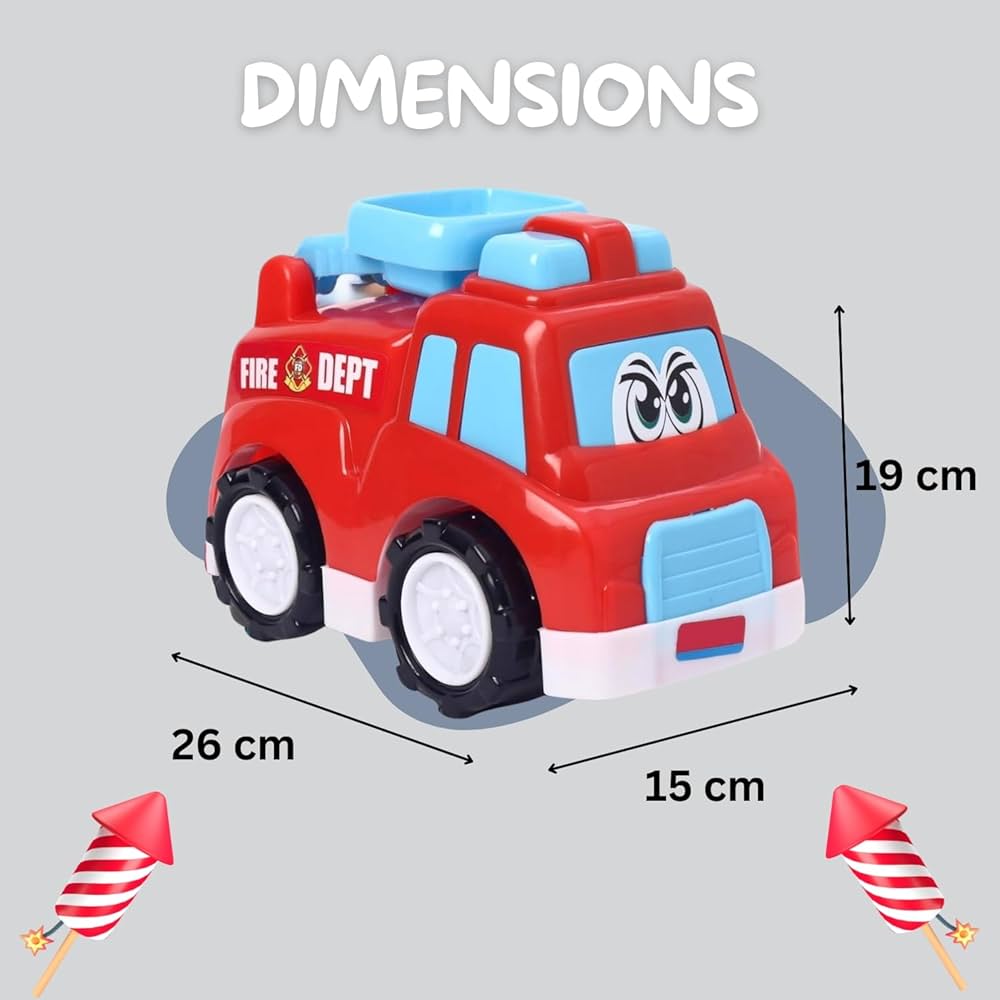 Road Master - Emergency Vehicle, Fire Truck. SKU:BXL-027