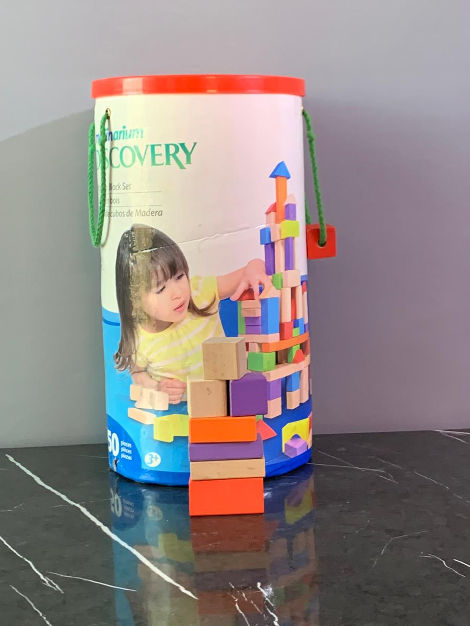 Imaginarium Discovery Wooden Block Set. (140 pieces available) SKU:BXL-005 (Rs 450 advance)