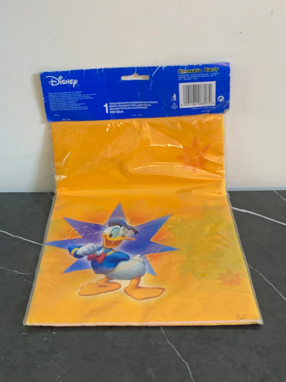 Disney Donald Duck Plastic Table Cover. SKU:BXL-008