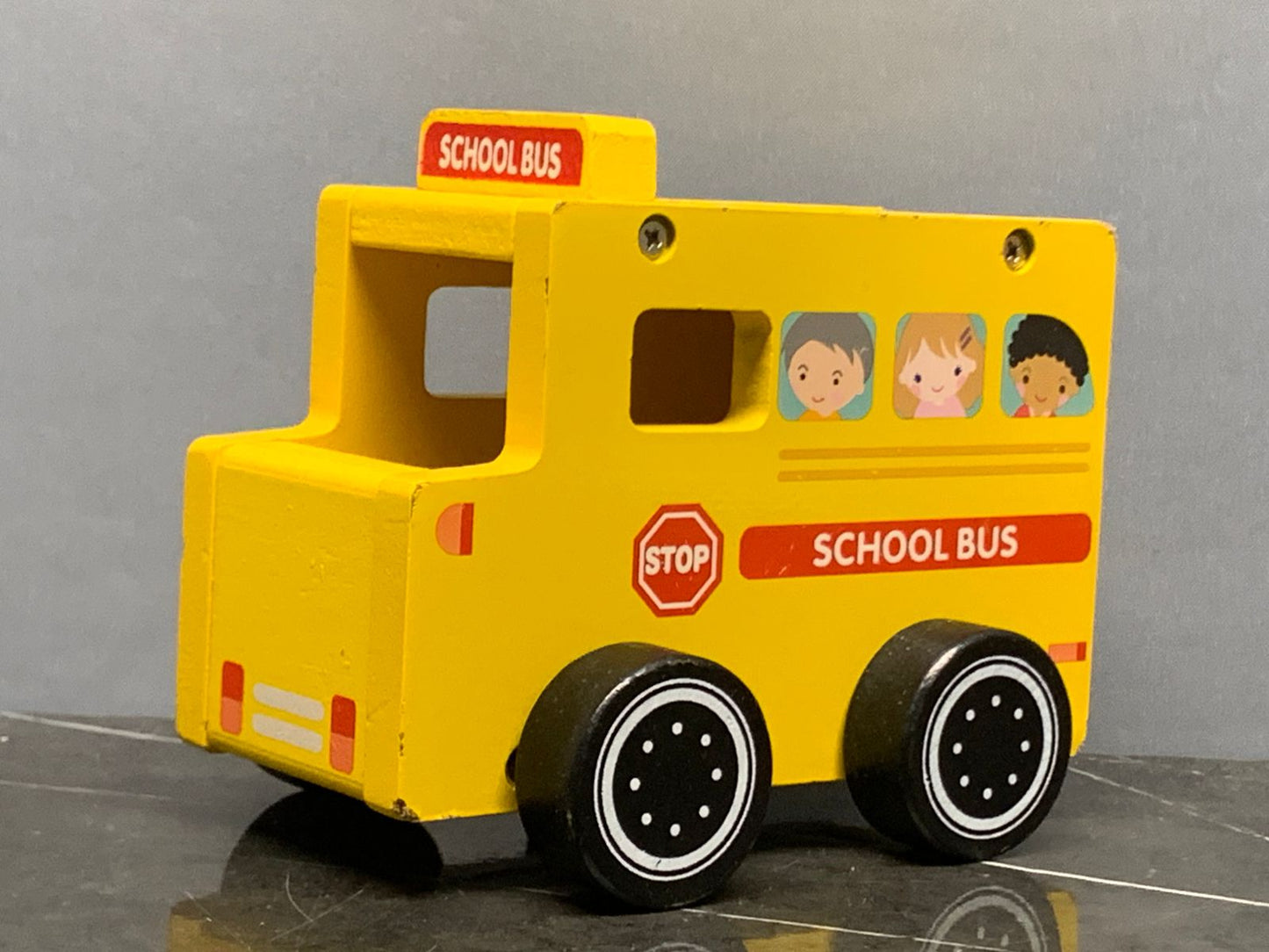 Somersault Wooden Vehicle - School Bus.