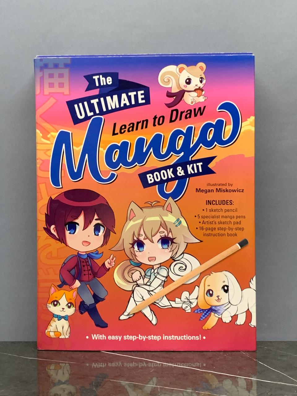 "The Ultimate Learn to Draw Manga Book & Kit". (New). SKU:BXL-041