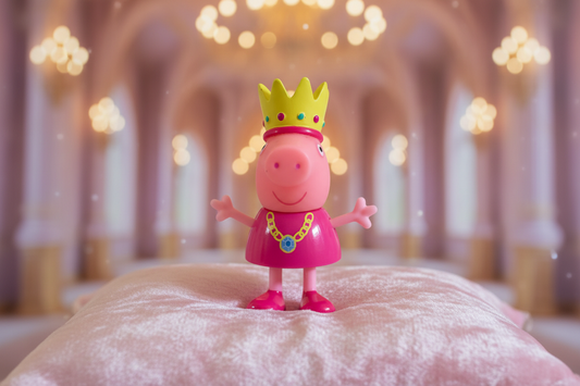 "Royal" Princess Peppa Pig Action Figure. SKU:BXL-032