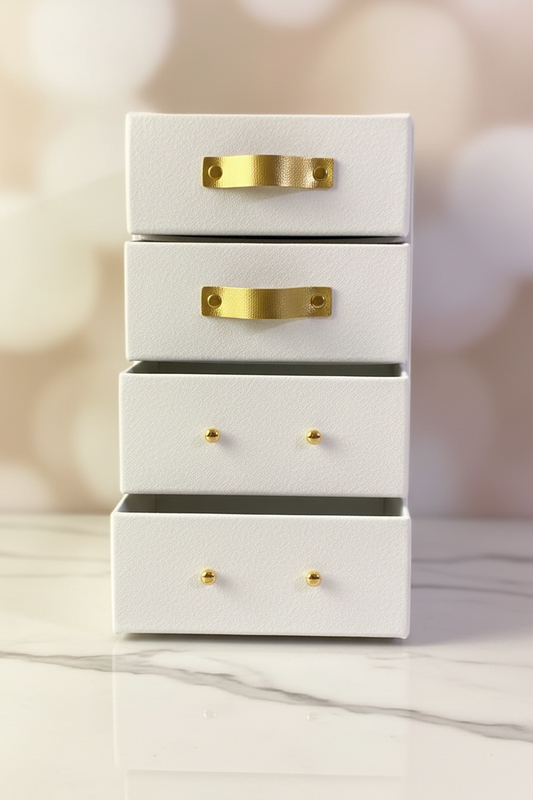 Kmart Tall Linen Desk Drawers. SKU:BXL-804 (2 handles missing)(Rs 500 advance)