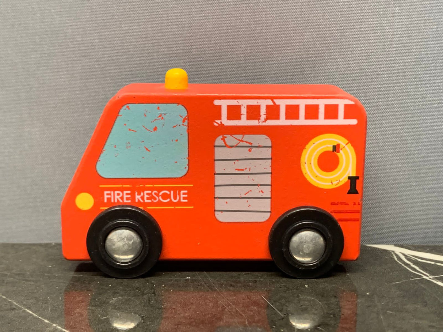 Fisher-Price Wooden Fire Truck. (9/10 condition)
