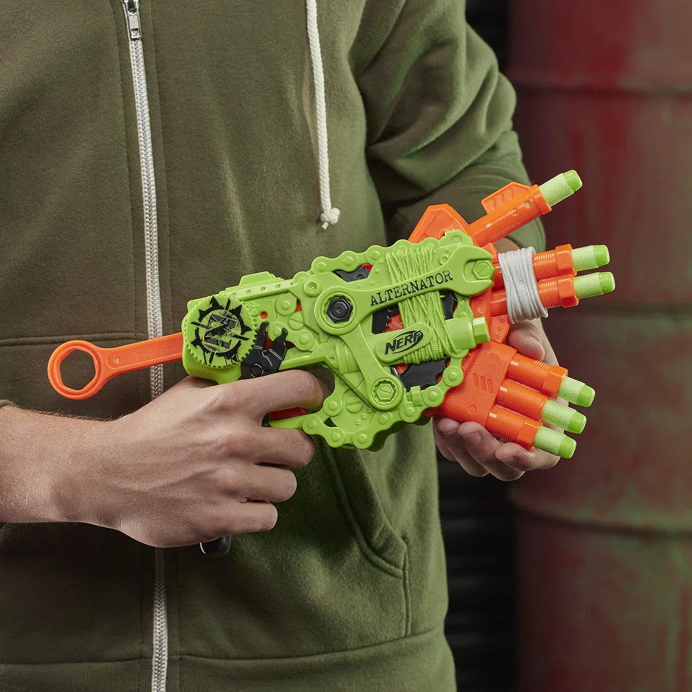 Nerf Zombie Strike Alternator Blaster. (Rs 250 advance)
