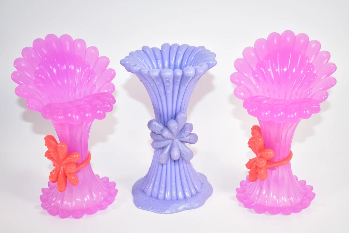 VINTAGE BARBIE 3 - PC TABLE & CHAIRS. SKU:BXL-036