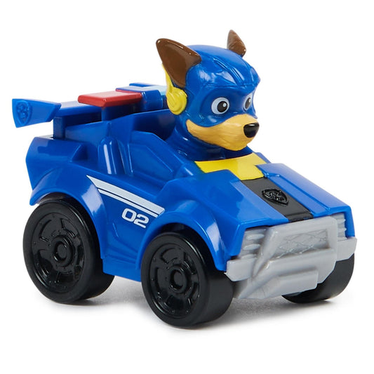 PAW Patrol: The Mighty Movie, Pup Squad Racers Collectible Chase. SKU:BXL-002